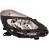 Right Headlamp (With Black Bezel, Takes H7/H7 Bulbs, Supplied Without Motor) for Renault CLIO III 2009 2011