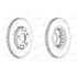 FERODO PREMIER Front Axle Brake Discs (Pair)   Diameter: 280mm   DDF1728C