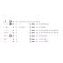 JBM 56 Pieces Tool Case With 1/4 12 Edge Sockets   Zinc Finish 
