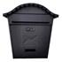 PostPlus Traditional Post Box With Combination Lock   Matt Black