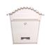 PostPlus Traditional Wall Mounted Post Box   Cream