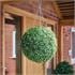 Artificial Topiary Hanging Ball Herbaceous Effect   30cm
