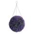 Artificial Topiary Hanging Ball Purple Heather Effect   30cm