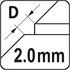 DIAMOND BLADE, CONTINOUS RIM 125MM