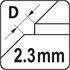 DIAMOND BLADE, CONTINOUS RIM 180MM