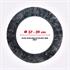 Faux Lambs Wool Steering Wheel Cover   Silver (37 39cm)