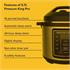 Drew & Cole Pressure King Pro 5.7L Digital Pressure Cooker   14 In 1