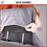 SportShield Car Seat Cover   Sweat Resistant & Machine Washable   Dark Blue