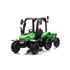 Kids Electric Ride On Tractor Multi Terrain   24v Green