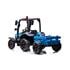 Kids Electric Ride On Tractor Multi Terrain   24v Blue