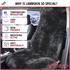 Walser Maria Universal Lambskin Car Seat Cover   Black   Kia EV2 2026 Onwards