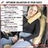 Walser Maria Universal Lambskin Car Seat Cover   Black   Kia EV2 2026 Onwards