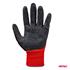 Latex Coated Safety Work Gloves Size M    2 Pairs