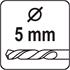 HOLE SAW FOR WOOD 1"26 63MM 7PCS