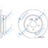 APEC Rear Axle Brake Discs (Pair)   Diameter: 290mm   DSK2043