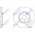 APEC Front Axle Brake Discs (Pair)   Diameter: 320mm   DSK2076