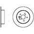 APEC braking Rear Axle Brake Discs (Pair)   Diameter: 303mm