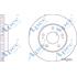APEC Front Axle Brake Discs (Pair)   Diameter: 276mm   DSK2342