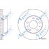 APEC Front Axle Brake Discs (Pair)   Diameter: 280mm   DSK2479