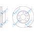 APEC Front Axle Brake Discs (Pair)   Diameter: 280mm   DSK2480