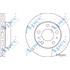 APEC Front Axle Brake Discs (Pair)   Diameter: 300mm   DSK2482