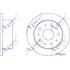 APEC Rear Axle Brake Discs (Pair)   Diameter: 280mm   DSK2625