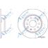APEC Rear Axle Brake Discs (Pair)   Diameter: 272mm   DSK2855