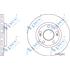 APEC Front Axle Brake Discs (Pair)   Diameter: 280mm   DSK2948