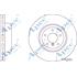 APEC Front Axle Brake Discs (Pair)   Diameter: 330mm   DSK3163