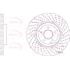 APEC Front Axle Brake Discs (Pair)   Diameter: 344mm   DSK3310
