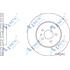 APEC braking Front Axle Brake Discs (Pair)   Diameter: 284mm   DSK788