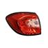 Left Rear Lamp (Outer, On Quarter Panel, Original Equipment) for Renault CAPTUR 2013 on