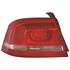Left Rear Lamp (Outer, On Quarter Panel, Saloon Only, Supplied With Bulbholder, Original Equipmen) for Volkswagen PASSAT 2011 on