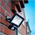 Luceco Essence Multi Position Floodlight 10W 1050lm 4000K IP65 PIR Dask or Dawn   Black