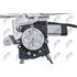 Window Regulator, Left Front Electric with electric motor (EPS CH 011S)
