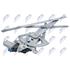 Window Regulator, Left Front Electric without electric motor (EPS DW 005)