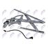 NTY Window Regulator, Right Front, Electric, with electric motor, (EPS DW 006S)