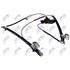 Window Regulator, Right Front Electric without electric motor (EPS VW 113)