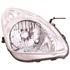 Right Headlamp (Halogen, Takes H4 Bulb, With Loadlevel Adjustment, Supplied Without Motor) for Nissan PIXO 2009 on