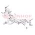 Steinhof Towbar (fixed with 2 bolts) for Fiat 500, 2007 Onwards