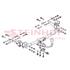 Steinhof Towbar (fixed with 4 bolts) for Fiat MAREA, 1996 2007