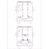 Fabbri Rear Carrier for Van and Camper Van for 3 Bikes