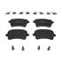 FERODO FUSE+ Technology Rear Brake Pads (Full set for Rear Axle)   FDB4050