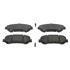 FERODO PREMIER ECO FRICTION Front Brake Pads (Full set for Front Axle)   FDB4051