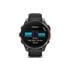 Garmin Fenix 8 Smartwatch 47mm AMOLED in Slate Gray Steel/Black with Black Strap