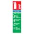 Dry Powder Extinguisher Sign   Rigid Polypropylene   300mm x 100mm