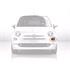 Left Daytime Running Lamp (In Bumper, LED, With High Beam, Takes H7 Bulb) for Fiat 500 2015 on