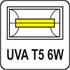 UVA TUBE T5 6W