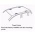 Thule Wingbar Evo Roof Bars for Mercedes B CLASS Hatchback, 5 door, 2011 2018, with Fixed Points