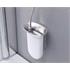 Joseph Joseph Flex Steel Wall Mounted Toilet Brush   White 